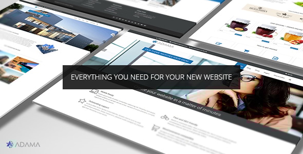 Adama v1.7.0 - Responsive Multi-Purpose WordPress Theme