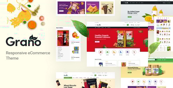 Grano v1.0 - Organic & Food Responsive Prestashop Theme