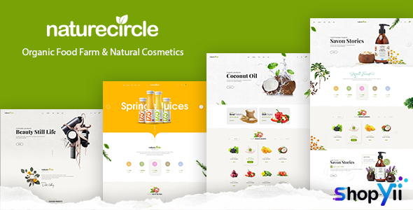 NatureCircle v1.1.2 - Organic Theme for WooCommerce