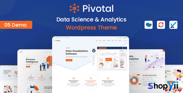 Pivotal v1.2 - Data Science & Analytics WordPress Theme