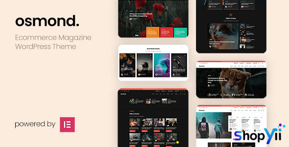 Osmond v1.0 - Ecommerce Magazine WordPress Theme