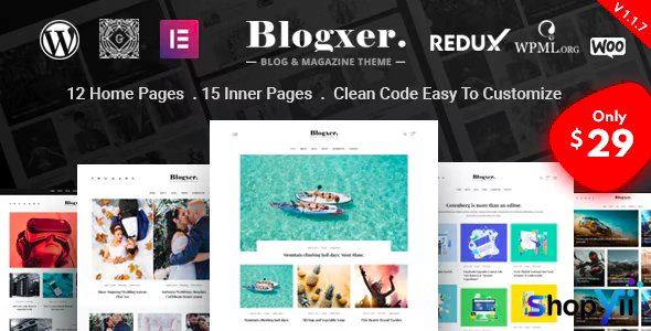 Bloxer v1.1.7 - Blog & Magazine WordPress Theme