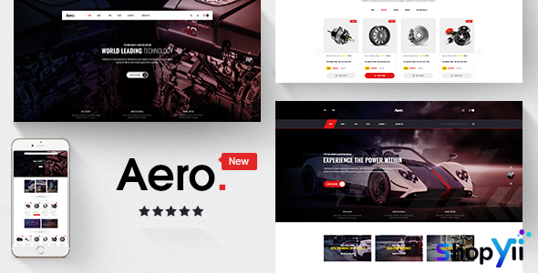 Aero v1.0.2 - Car Accessories Responsive Magento Theme