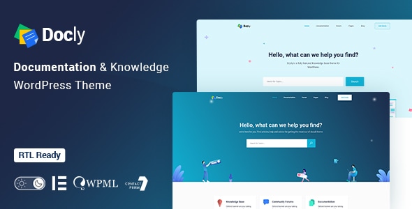 Docly v1.3.6 - Documentation And Knowledge Base WordPress Theme