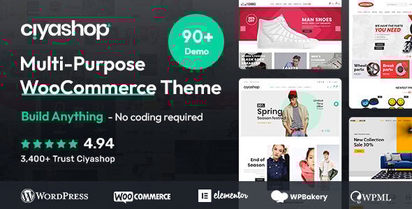 CiyaShop v4.2.0 - Responsive Multi-Purpose Theme