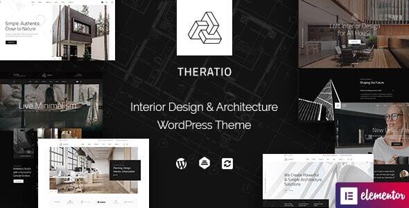 Theratio v1.1.4.3 - Architecture & Interior Design Elementor