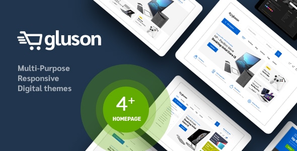 Gluson v1.0 - Digital Theme for WooCommerce WordPress