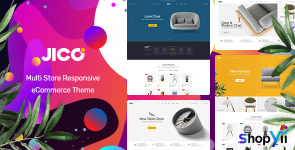 Jico v1.0.8 - Furniture & Home Decor for WooCommerce WordPress