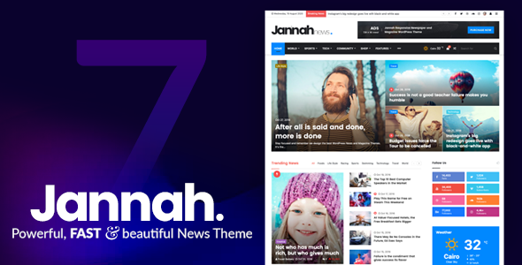 Jannah News v4.6.4 - Newspaper Magazine News AMP BuddyPress