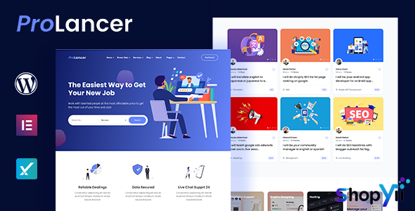 Prolancer v1.0.7 - Freelance Marketplace WordPress theme