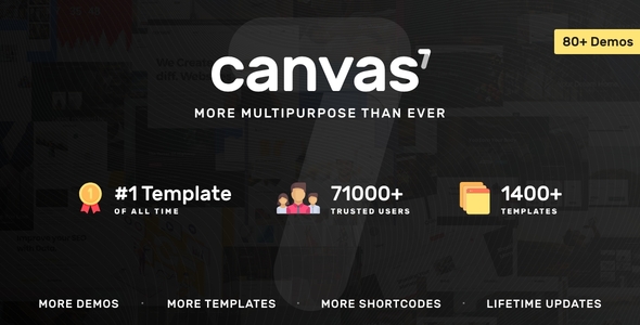 Canvas v6.4.1 - The Multi-Purpose HTML5 Template