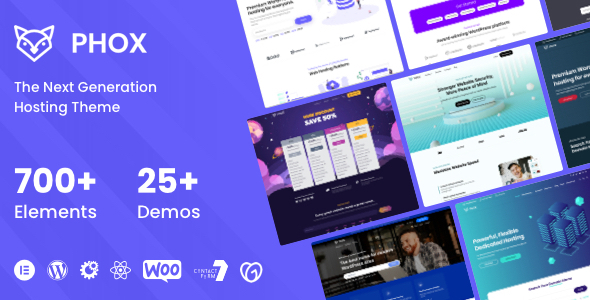 Phox v1.7.6 - Hosting WordPress & WHMCS Theme