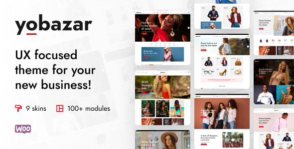 Yobazar v1.0.3 - Elementor WooCommerce WordPress Theme