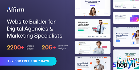 Affirm v1.0 - Marketing & Digital Agency WordPress Theme