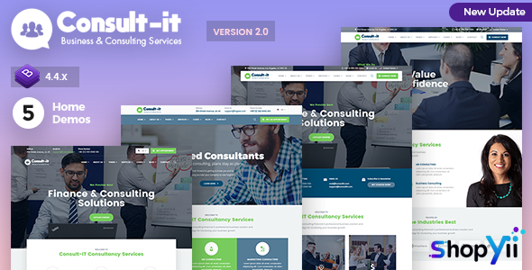 ConsultIt v2.0 - Business Consulting and Investments HTML Template
