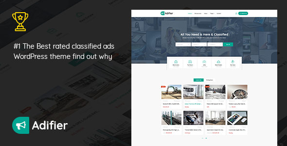 Adifier v3.8.3 - Classified Ads WordPress Theme