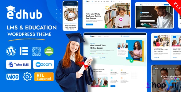 Edhub v1.1 - Education WordPress Theme