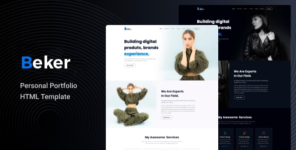 Beker v1.0 - Personal Portfolio Template