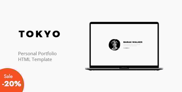 Tokyo v1.0 - Personal Portfolio Template