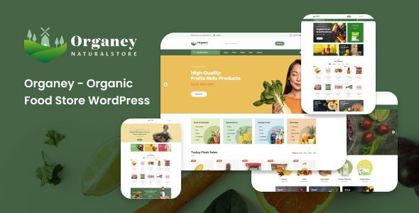Organey v1.5.1 - Organic Food WooCommerce WordPress Theme