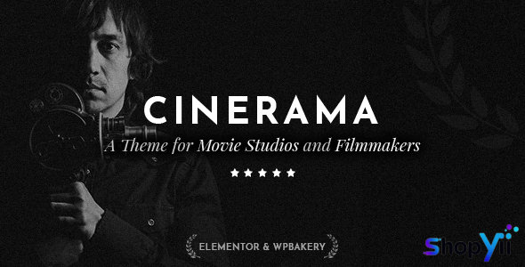 Cinerama v2.3 - A Theme for Movie Studios and Filmmakers