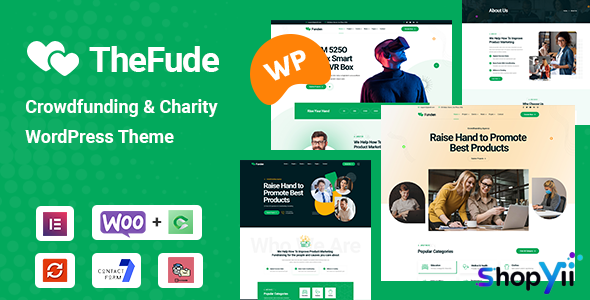 Funden v1.1.2 - Crowdfunding & Charity WordPress Theme