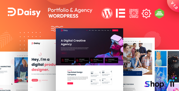 Daisy v1.0 - Creative Agency WordPress Theme