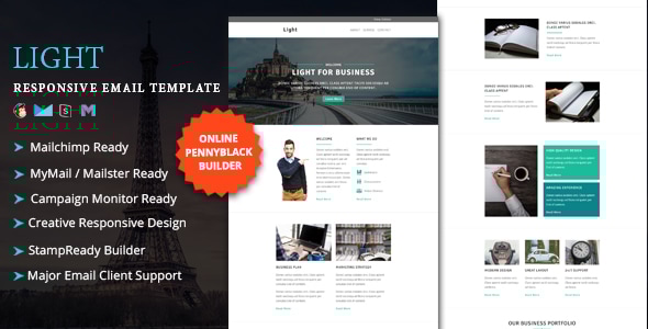 LIGHT v1.0 - Multipurpose Responsive Email Template