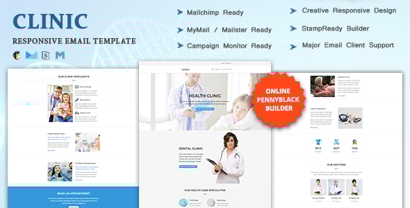 CLINIC - Multipurpose Responsive Email Template