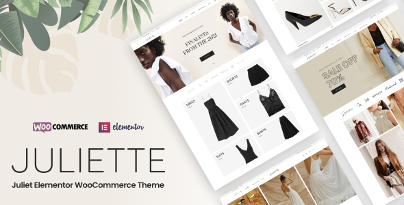 Juliette v1.0.5 - Elementor WooCommerce Theme