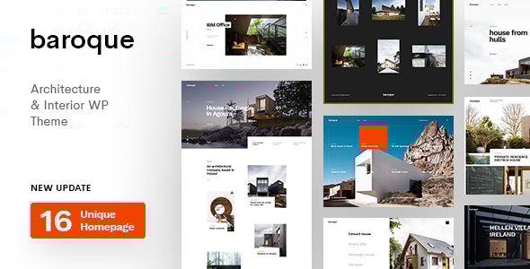 Baroque v1.2.9 - Architecture & Interior WordPress Theme