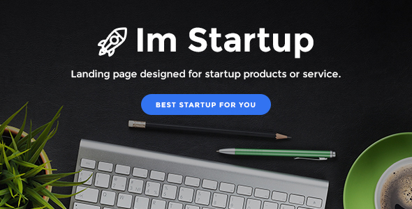 ImStartup v1.3.8 - Startup WordPress Landing Page Theme