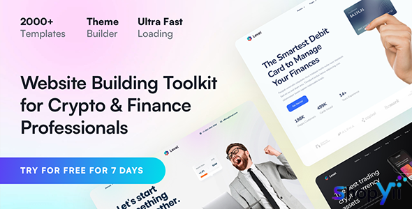 Level v1.0.9 - Financial Technology & Crypto WordPress Theme