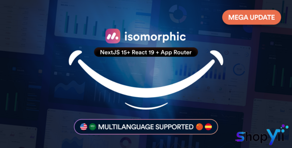 Isomorphic v4.0.1 - React Admin Template with Redux