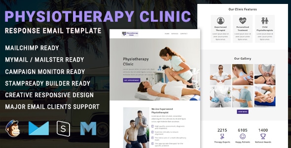 Physiotherapy v1.0 - Responsive Email Newsletter Template
