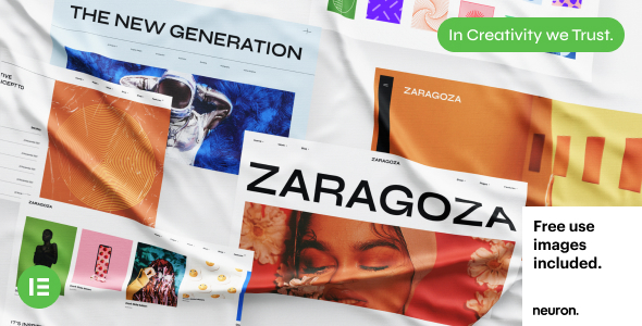 Zaragoza v1.0 - Creative Portfolio WordPress Theme