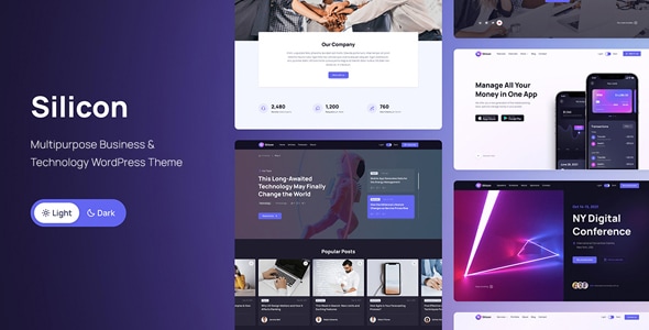 Silicon v1.0.7 - Multipurpose Technology WordPress Theme