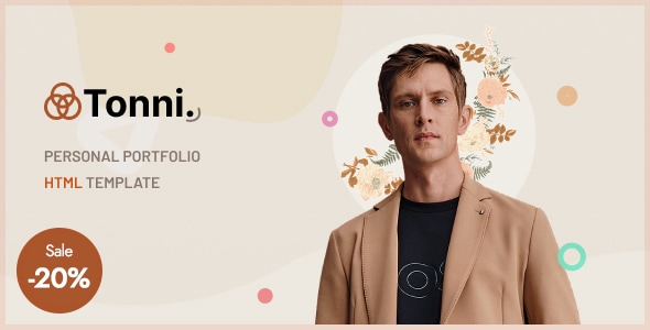 Tonni v1.0 - Personal Portfolio HTML Template