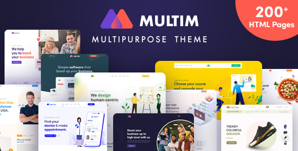 Multim v1.0 - Creative multipurpose HTML5 template