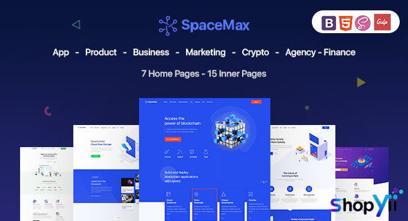 SpaceMax - Multipurpose HTML Template