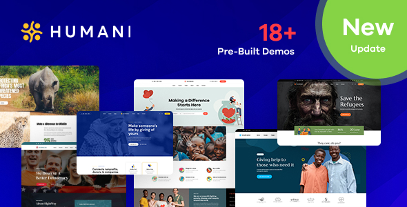 Humani v1.1.0 - Nonprofit & Charity WordPress Theme