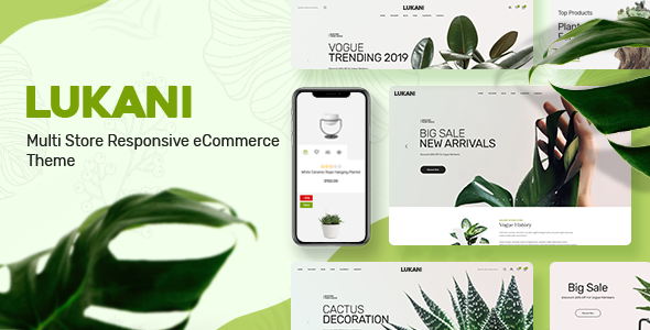 Lukani v1.0.1 - Plant Store Theme for WooCommerce WordPress