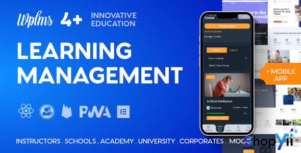 WPLMS v4.3.0.0 - Learning Management System for WordPress, Education Theme