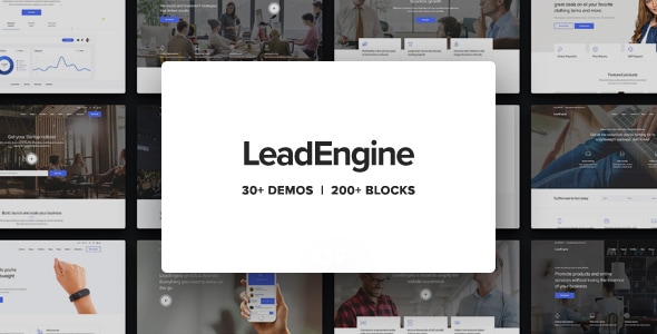 LeadEngine v2.2 - Multi-Purpose Theme with Page Builder