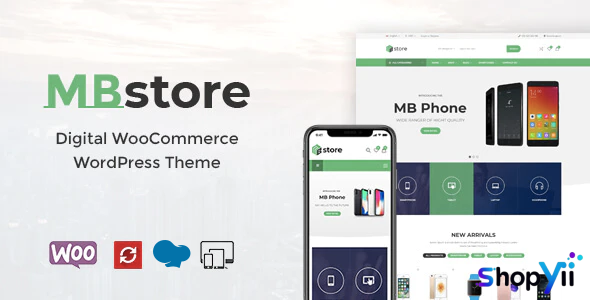 MBStore v2.1 - Digital WooCommerce WordPress Theme