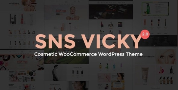 SNS Vicky v3.4 - Cosmetic WooCommerce WordPress Theme