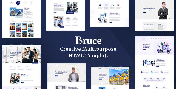 Bruce v1.0.0 - Creative Multipurpose HTML Template