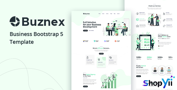 Buznex v1.0 - Corporate Business Bootstrap5 Template