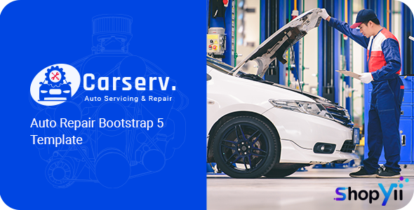 Carserv v1.0 - Auto Repair Bootstrap 5 Template