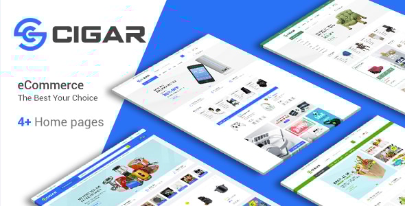 Cigar v2.0.1 - Electronics & Organic Store HTML Template